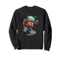 Colorful Milkshake Sunglasses And Sweatshirt - Trendy Graphic Unisex - T-Shirt, Sweatshirt, Hoodie