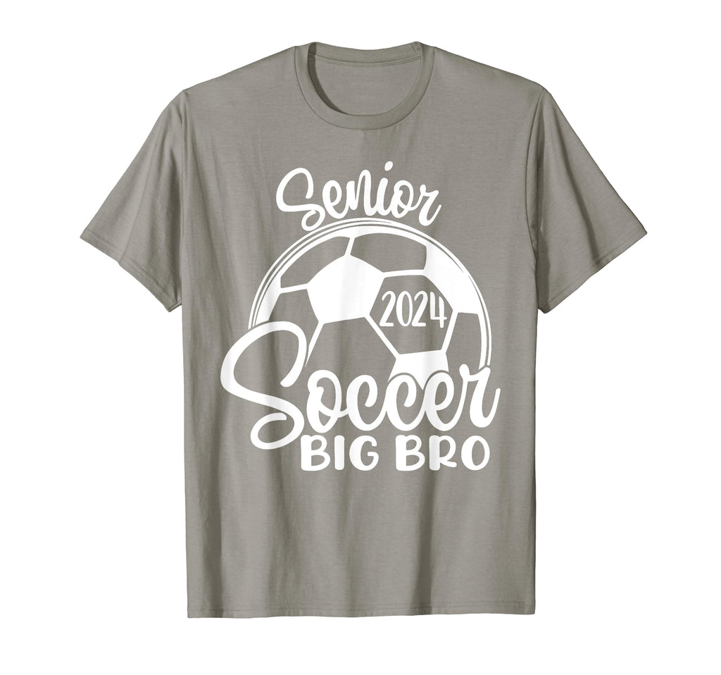 Senior Soccer Big Bro 2024 Class 2024 T-Shirt - Trendy Graphic Men Women - T-Shirt, Sweatshirt, Hoodie