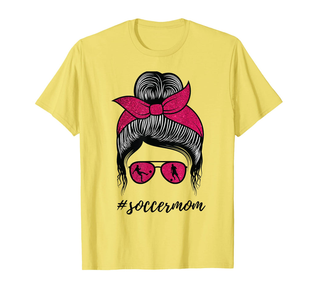 Soccermom Mom Soccer Player Mom Soccer T-Shirt - Novelty Apparel Unisex - T-Shirt, Sweatshirt, Hoodie