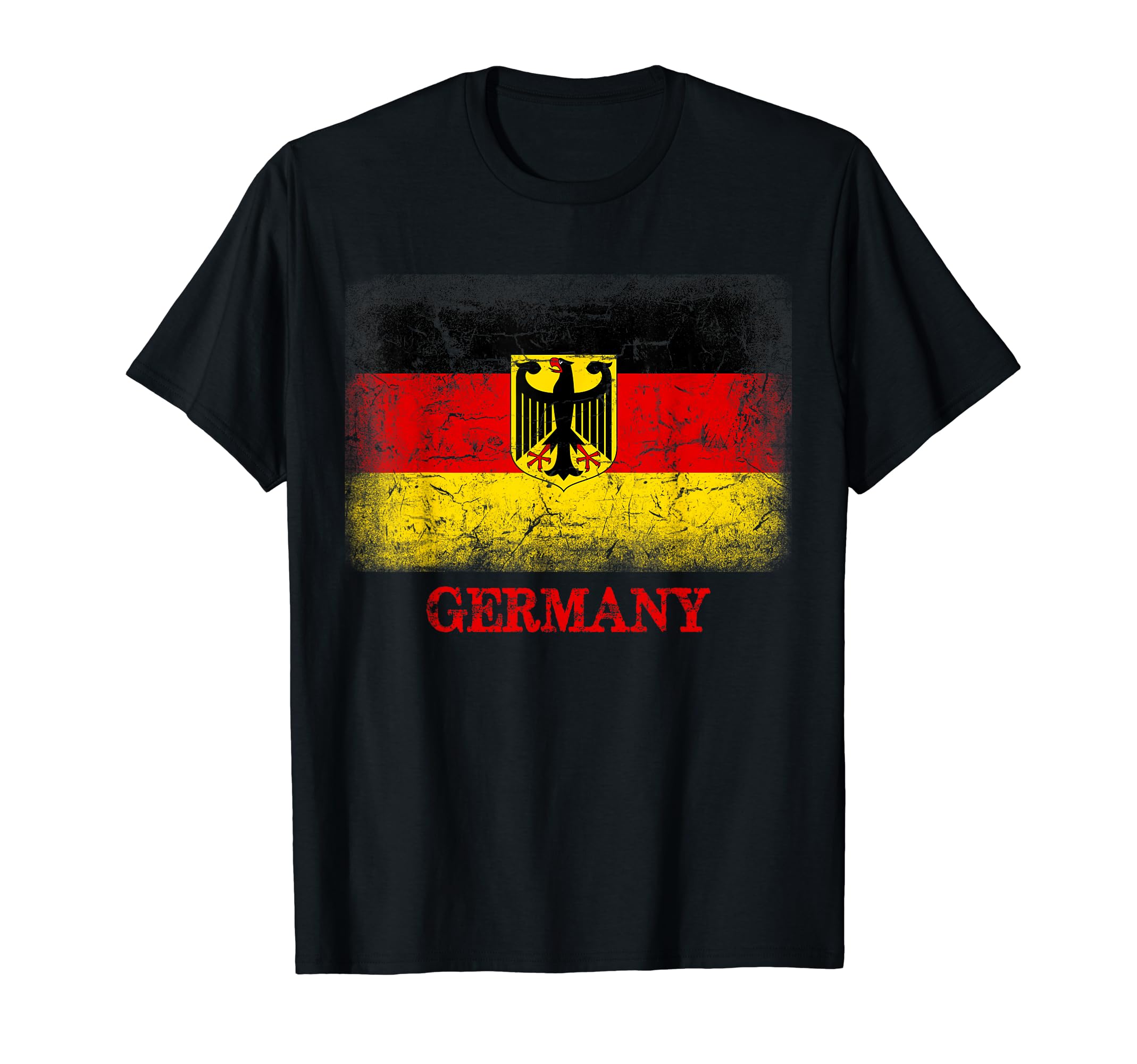 Germany Soccer Jersey Distressed Sweatshirt - Aesthetic Graphic Unisex - T-Shirt, Sweatshirt, Hoodie