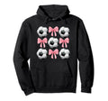 Soccer And Bows Coquette Soccer Mom Hoodie - Aesthetic Graphic Unisex - T-Shirt, Sweatshirt, Hoodie