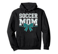 Soccer Mom Coquette Bow Mothers Day Hoodie - Custom Art Print Unisex - T-Shirt, Sweatshirt, Hoodie