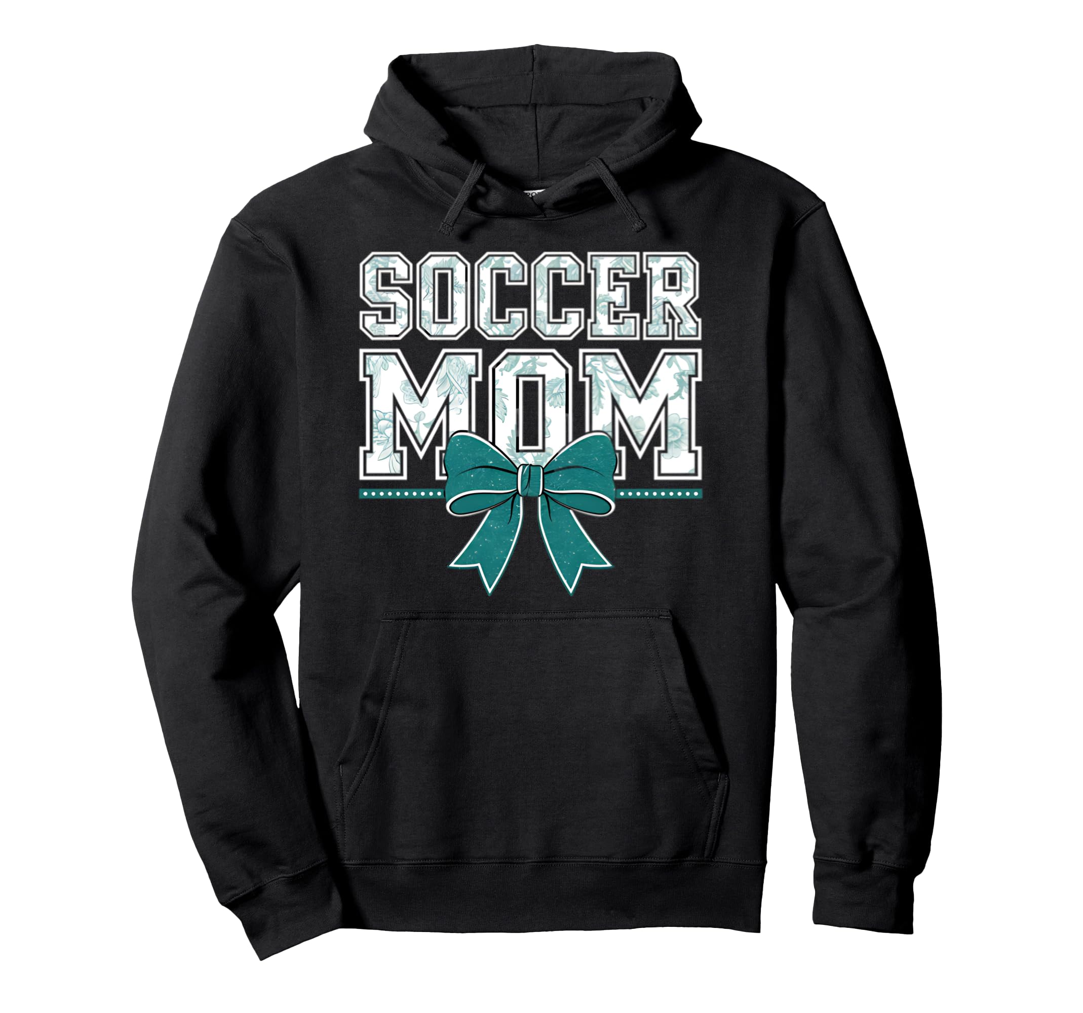 Soccer Mom Coquette Bow Mothers Day Hoodie - Minimalist Print Unisex - T-Shirt, Sweatshirt, Hoodie