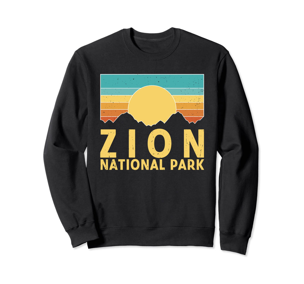 Zion National Park Nature Sunset Sweatshirt - Graphic Print for Adults - T-Shirt, Sweatshirt, Hoodie