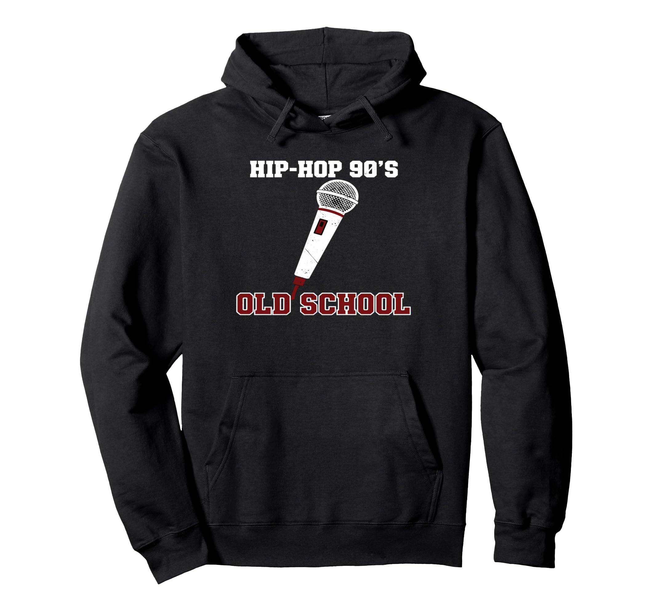 Hip Hop 90S Old School Vinyl Turntable Hoodie - Minimalist Print Unisex - T-Shirt, Sweatshirt, Hoodie