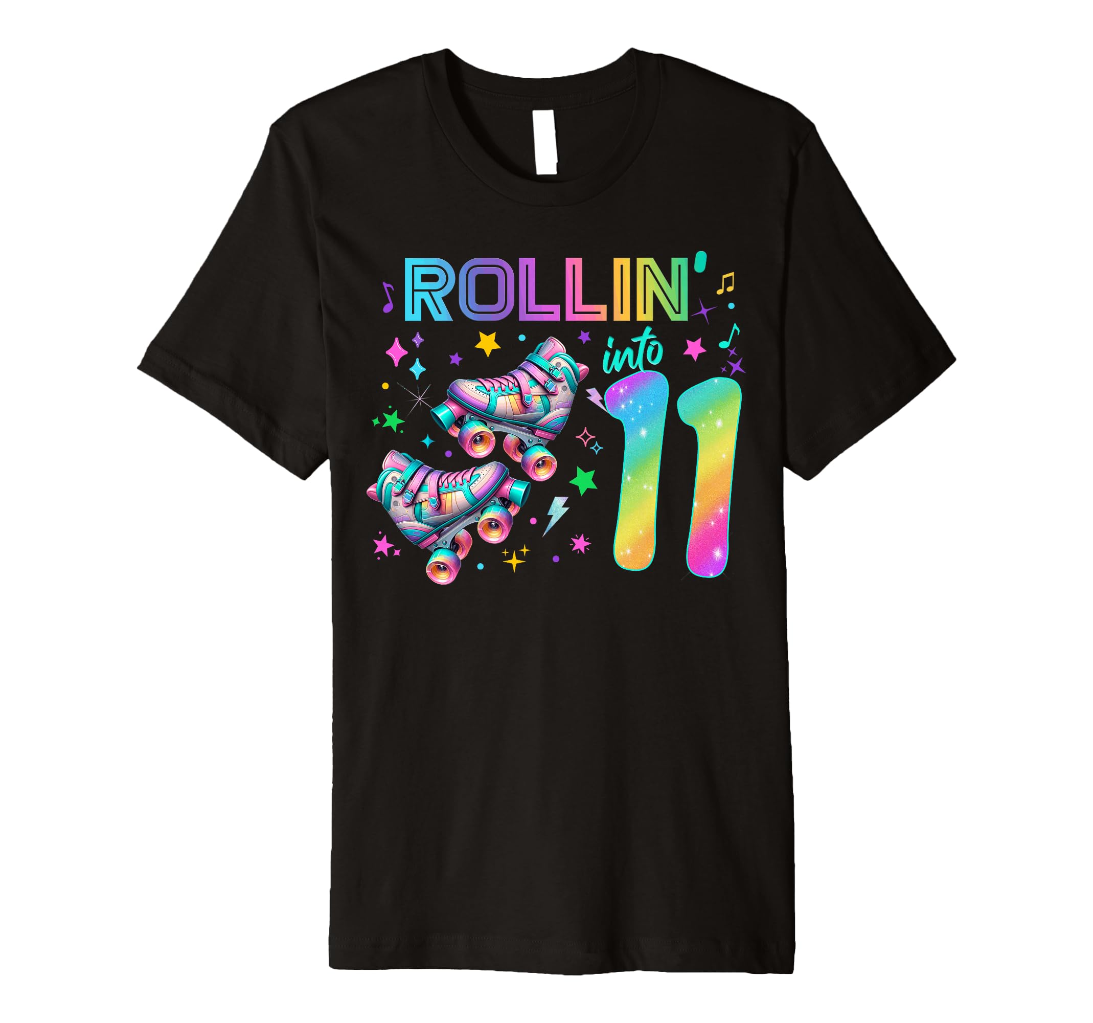 Roller Skates Birthday Outfit T-Shirt - Fun Novelty Design Unisex - T-Shirt, Sweatshirt, Hoodie