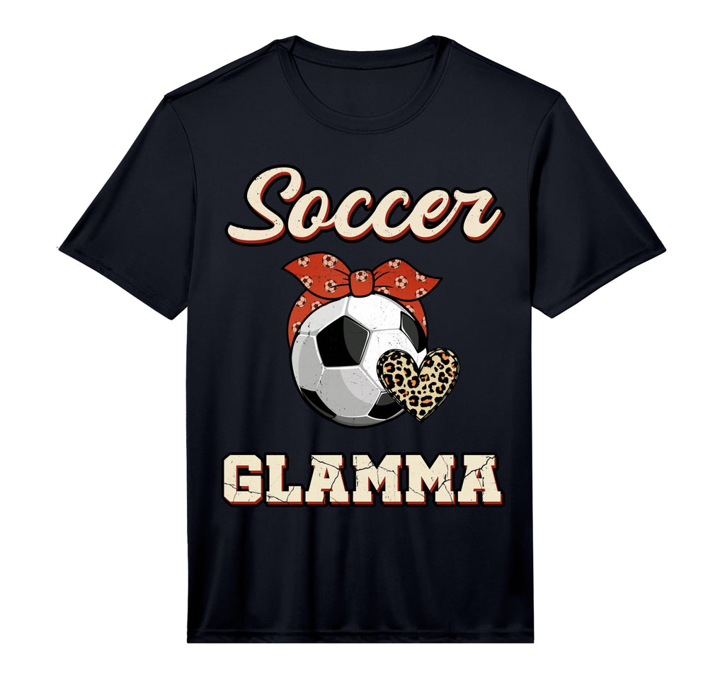 Mens Soccer Glamma Bandana Leopard T-Shirt - Novelty Apparel for Adults - T-Shirt, Sweatshirt, Hoodie