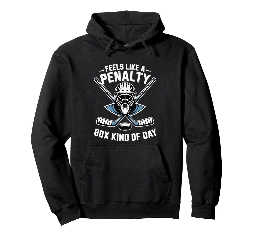 Feels Like Penalty Box Kind Day Ice Hoodie - Aesthetic Graphic Men Women - T-Shirt, Sweatshirt, Hoodie