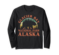 Glacier Bay National Park Alaska Usa Hoodie - Minimalist Print Unisex - T-Shirt, Sweatshirt, Hoodie