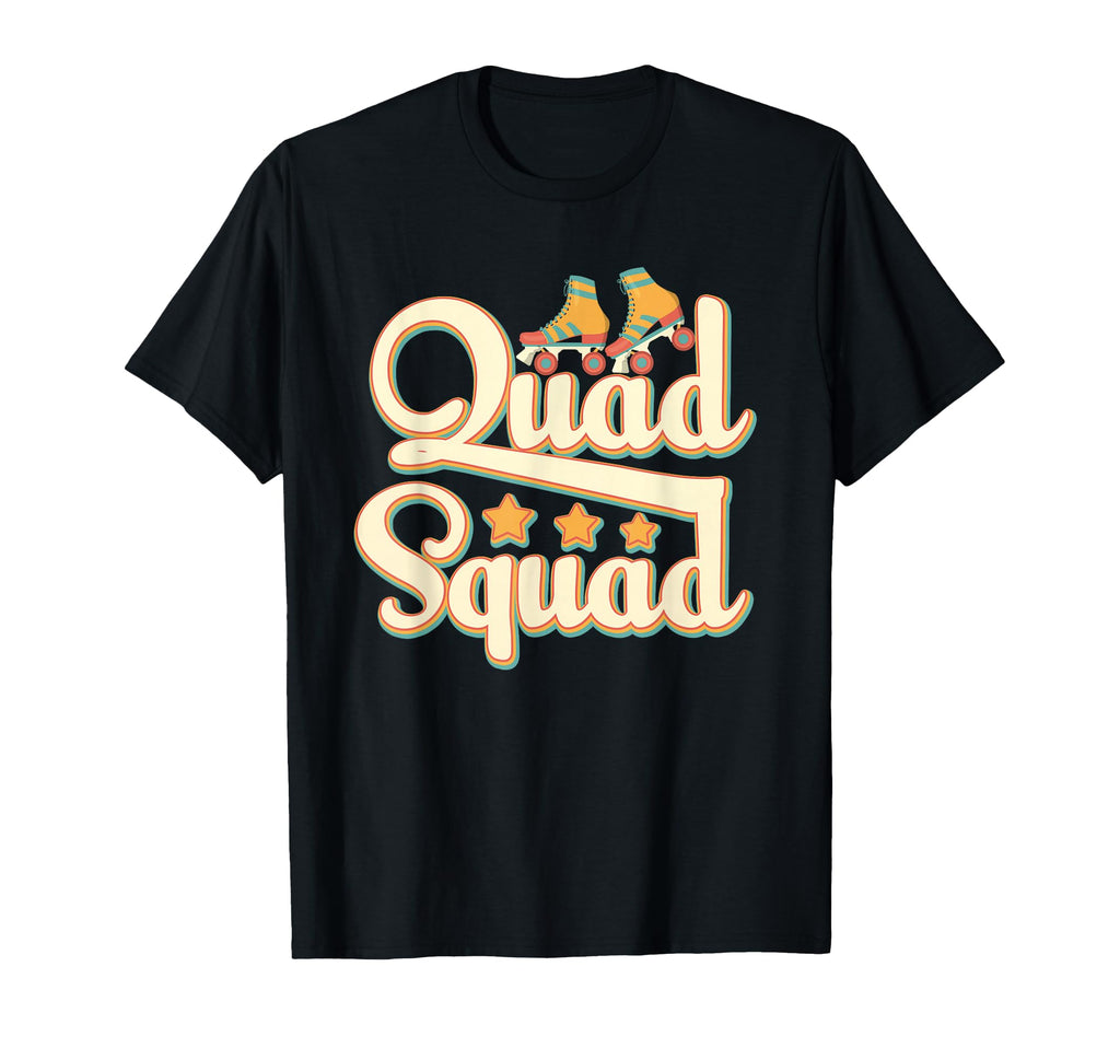 Roller Skating Derby Skater Quad T-Shirt - Minimalist Print Men Women - T-Shirt, Sweatshirt, Hoodie