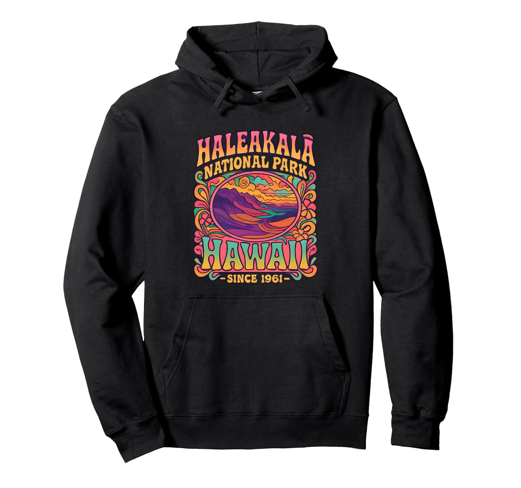 Haleakala National Park 70S Hoodie - Unique Graphic Men Women - T-Shirt, Sweatshirt, Hoodie