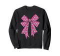 Soccer Ball Coquette Bow Soccer Sweatshirt - Casual Everyday Wear Unisex - T-Shirt, Sweatshirt, Hoodie