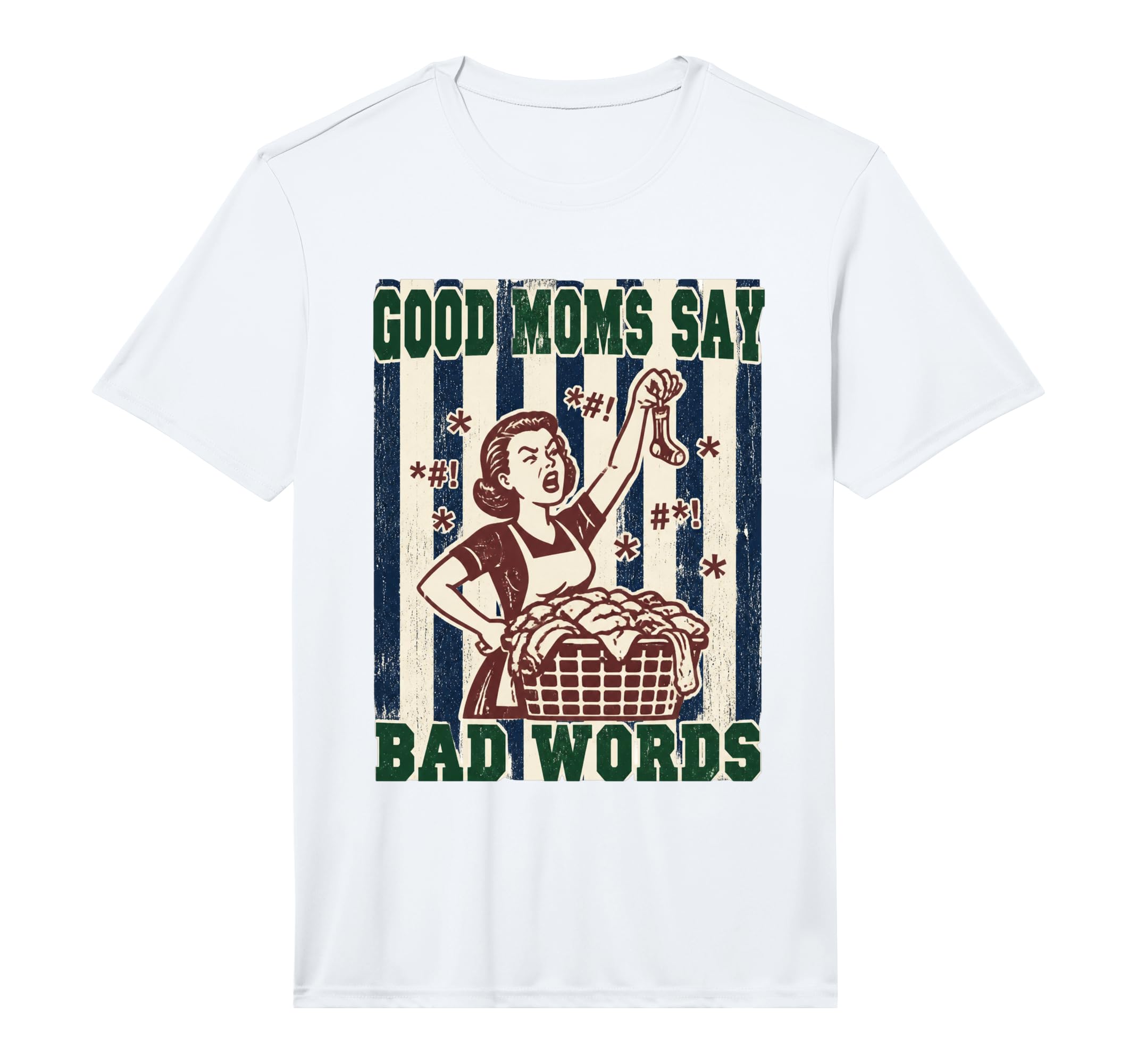 Mens Good Moms Say Bad Words Soccer T-Shirt - Fun Novelty Design Unisex - T-Shirt, Sweatshirt, Hoodie