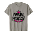 Pinball Princess Machines Funny T-Shirt - Minimalist Print for Adults - T-Shirt, Sweatshirt, Hoodie