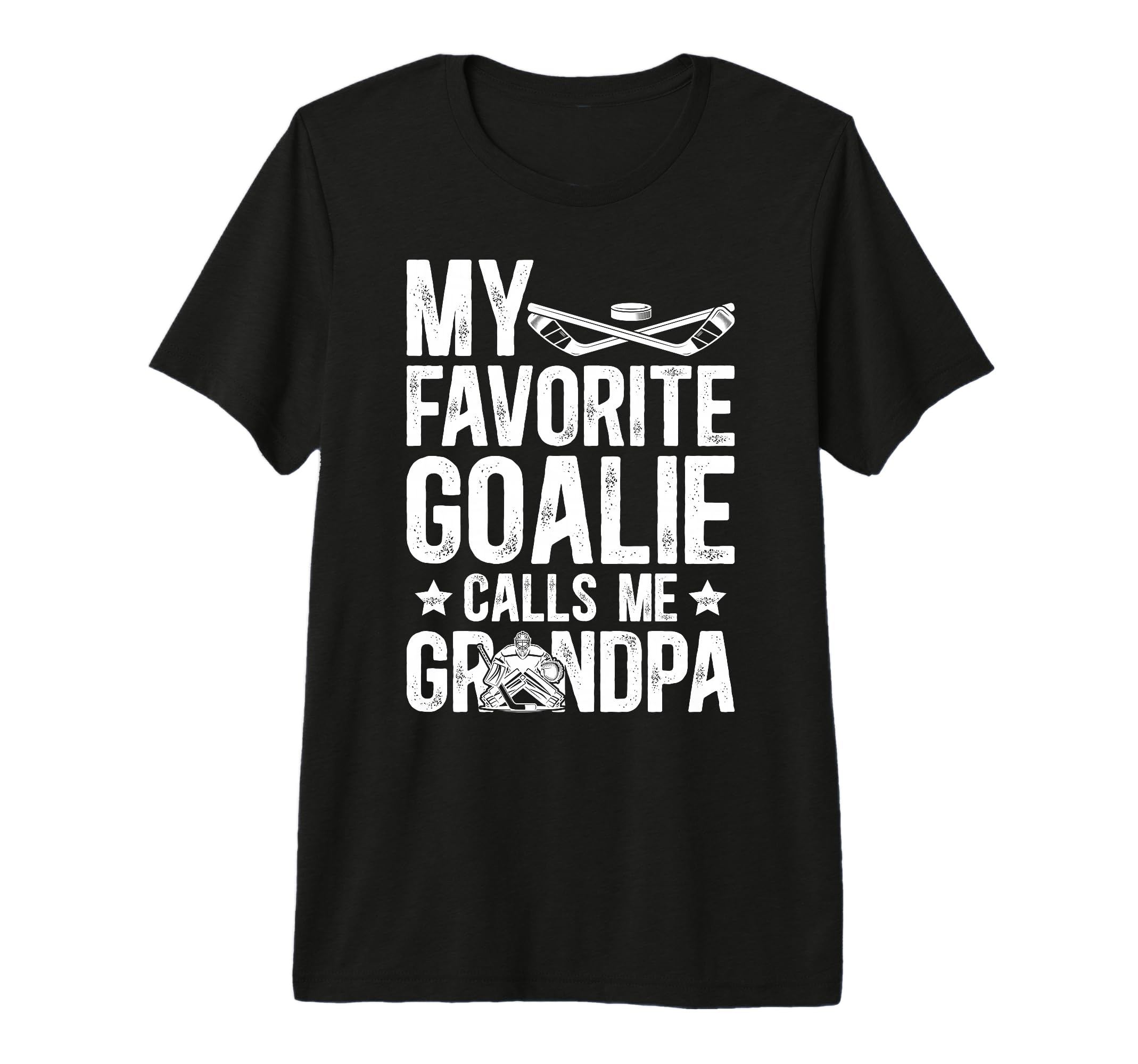 Mens Proud Ice Hockey Goalie T-Shirt - Casual Everyday Wear Men Women - T-Shirt, Sweatshirt, Hoodie