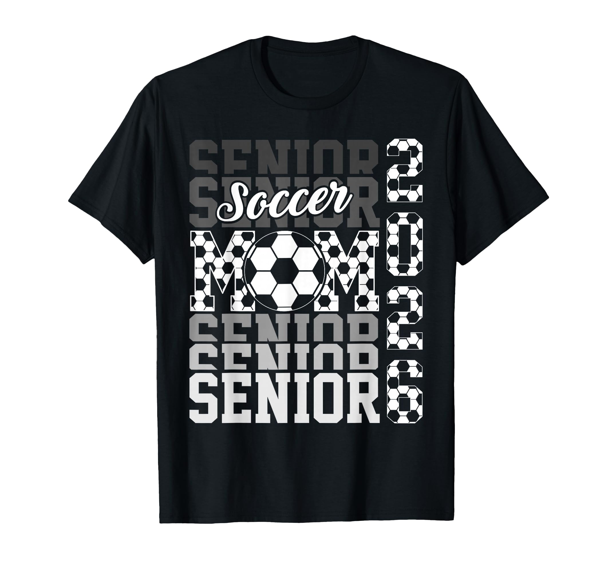 2026 Soccer Senior Mom Graduation T-Shirt - Minimalist Print Men Women - T-Shirt, Sweatshirt, Hoodie