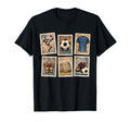 Soccer Stamps Football Collection T-Shirt - Custom Art Print Men Women - T-Shirt, Sweatshirt, Hoodie