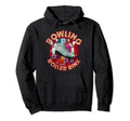 Bowling And Roller Rink 80S Roller Disco Hoodie - Graphic Print for Adults - T-Shirt, Sweatshirt, Hoodie