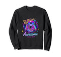Rollin Into Awesome Roller Skates Sweatshirt - Fun Novelty Design Unisex - T-Shirt, Sweatshirt, Hoodie