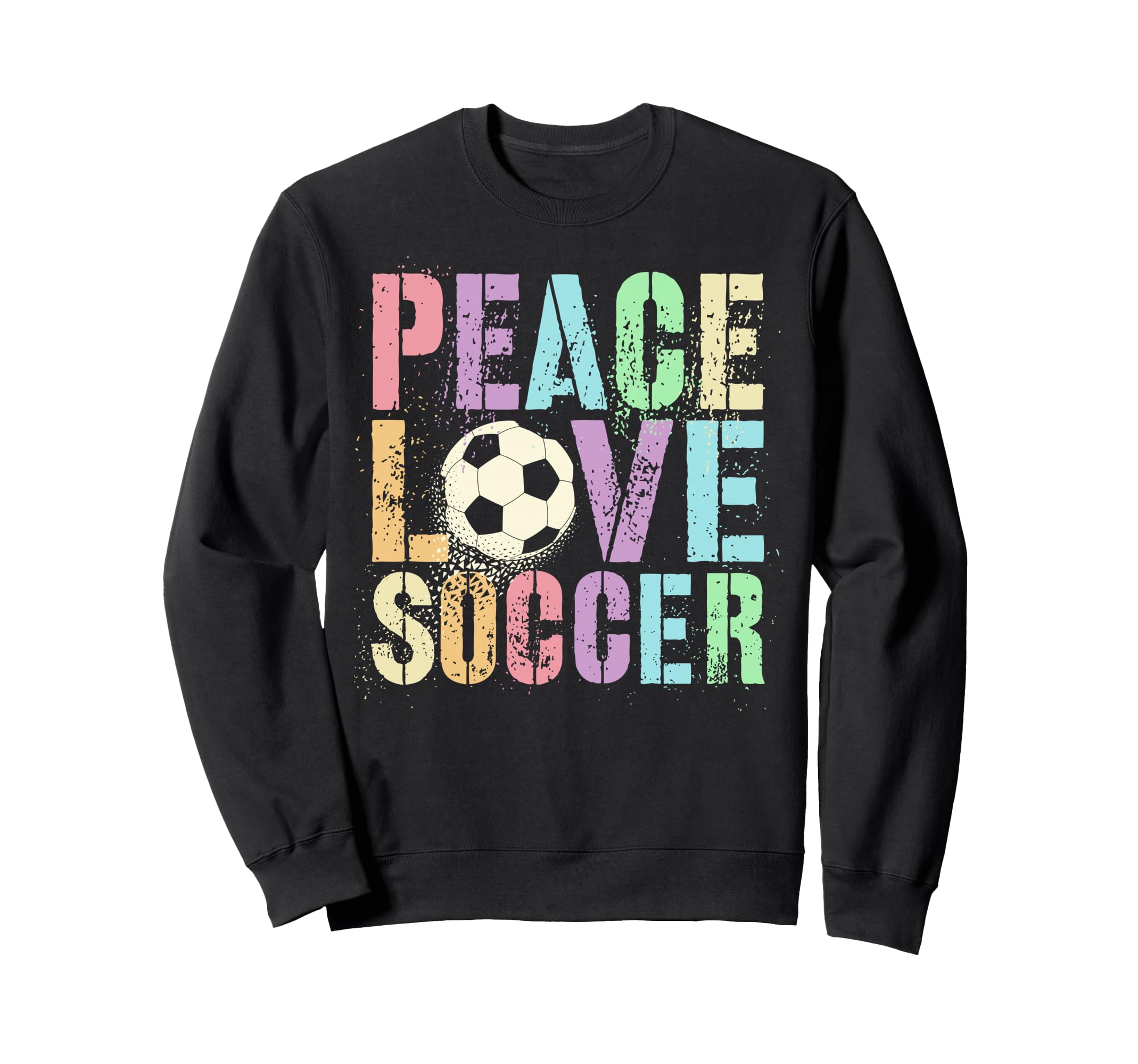 Sassy Peace Love Soccer Score Club Sweatshirt - Novelty Apparel for Adults - T-Shirt, Sweatshirt, Hoodie