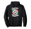 Soccer Mama Mom Tie Dye Hoodie - Novelty Apparel for Adults - T-Shirt, Sweatshirt, Hoodie