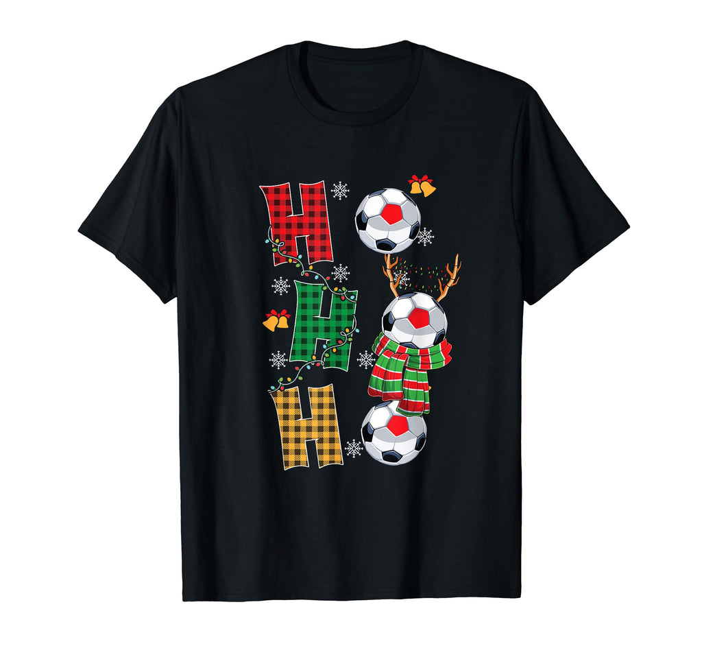 Holiday Sports Soccer Santa T-Shirt - Novelty Apparel for Adults - T-Shirt, Sweatshirt, Hoodie