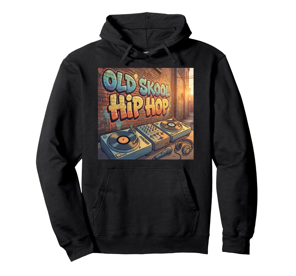 Old Skool Hip Hop Music 80S 90S Hoodie - Custom Art Print Men Women - T-Shirt, Sweatshirt, Hoodie