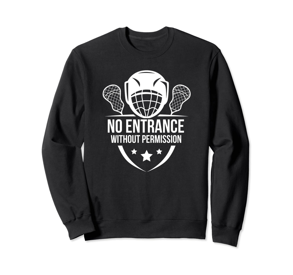 Lacrosse Goalie Funny Lacrosse Sweatshirt - Custom Art Print for Adults - T-Shirt, Sweatshirt, Hoodie