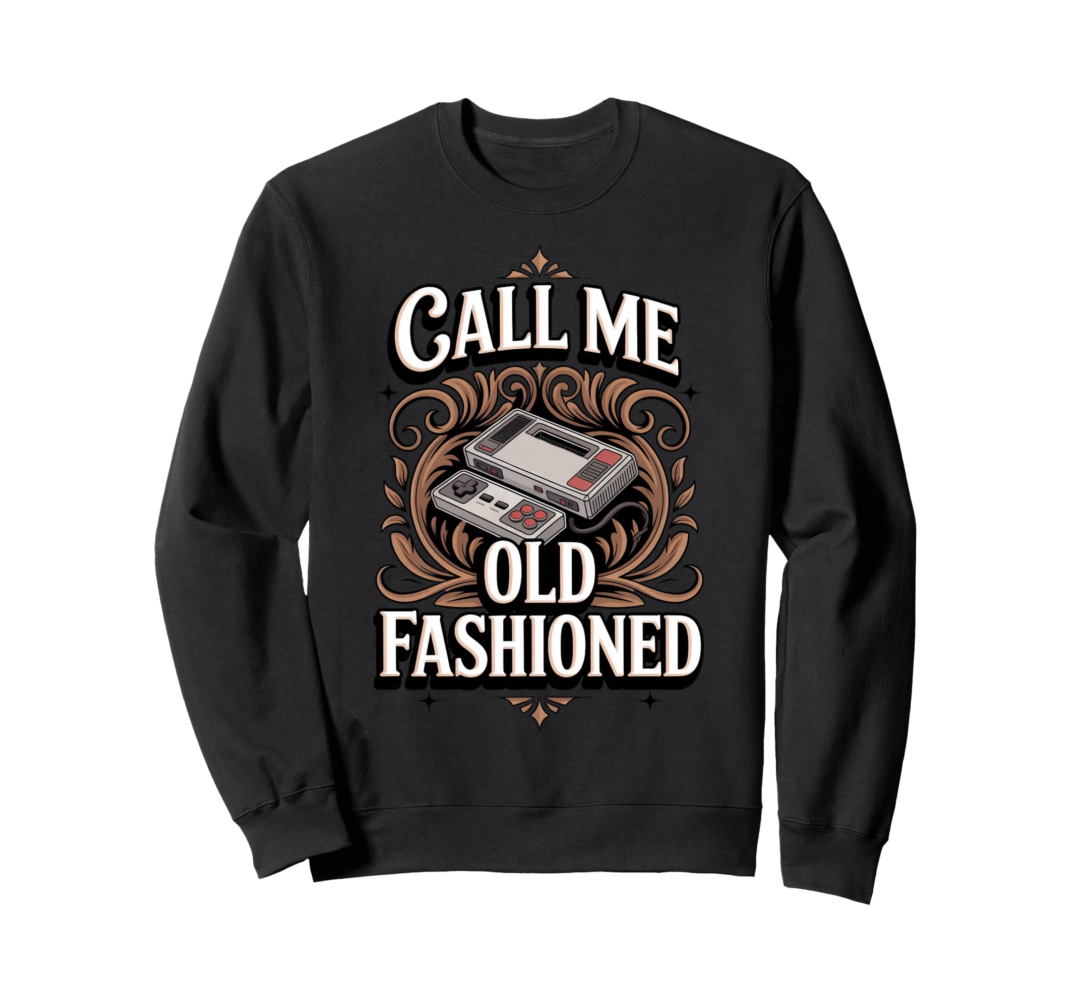 Call Me Old Fashioned Video Game Sweatshirt - Aesthetic Graphic for Adults - T-Shirt, Sweatshirt, Hoodie