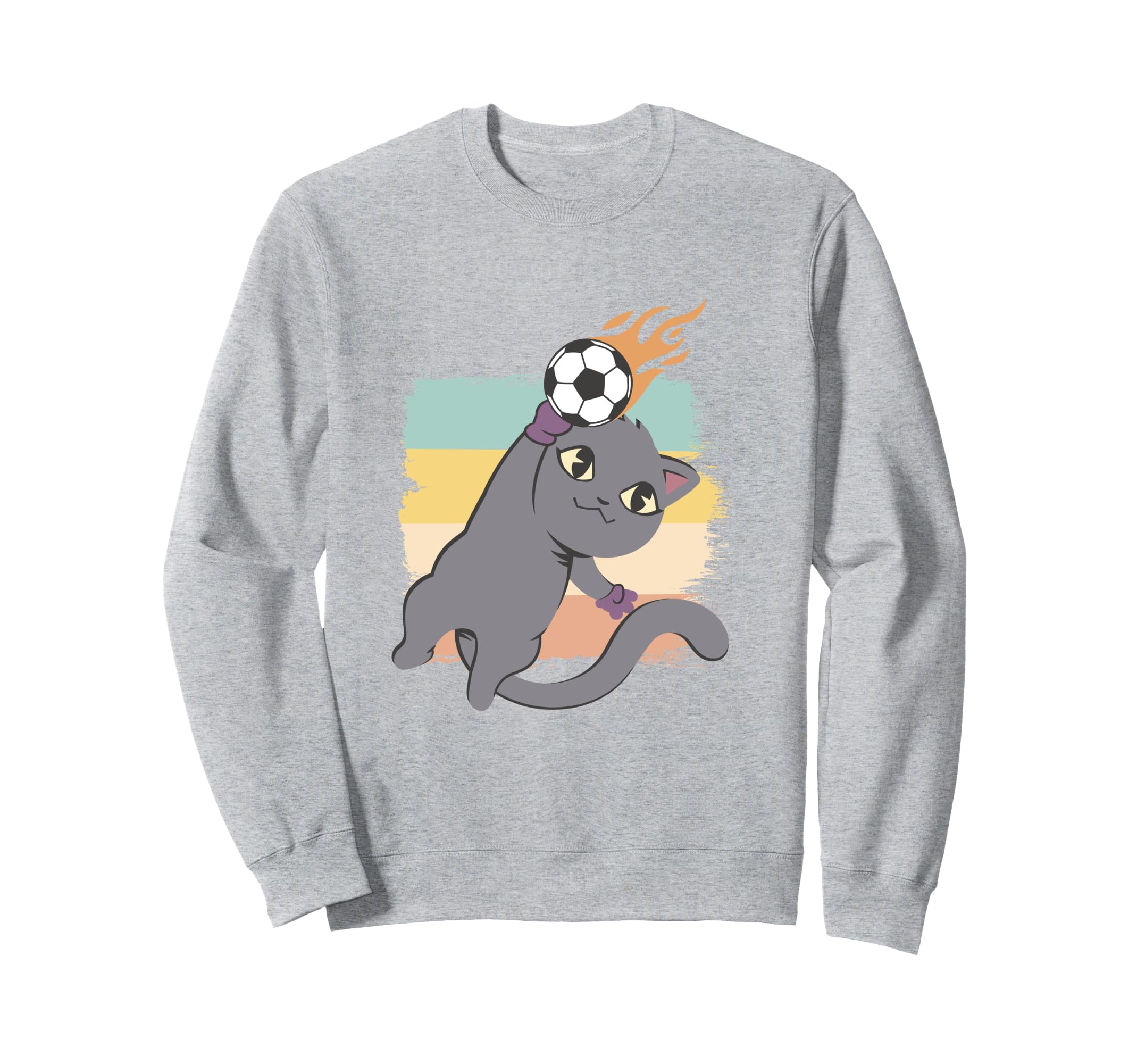 Kawaii Football Soccer Player Sweatshirt - Casual Everyday Wear Men Women - T-Shirt, Sweatshirt, Hoodie