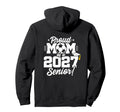 Senior Class 2027 School Soccer Proud Hoodie - Unique Graphic for Adults - T-Shirt, Sweatshirt, Hoodie