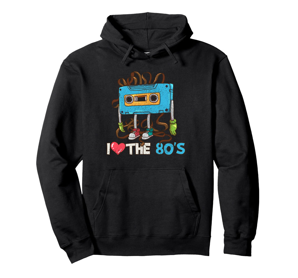 1980 80S Cassette Tape Eighties Hoodie - Custom Art Print Unisex - T-Shirt, Sweatshirt, Hoodie