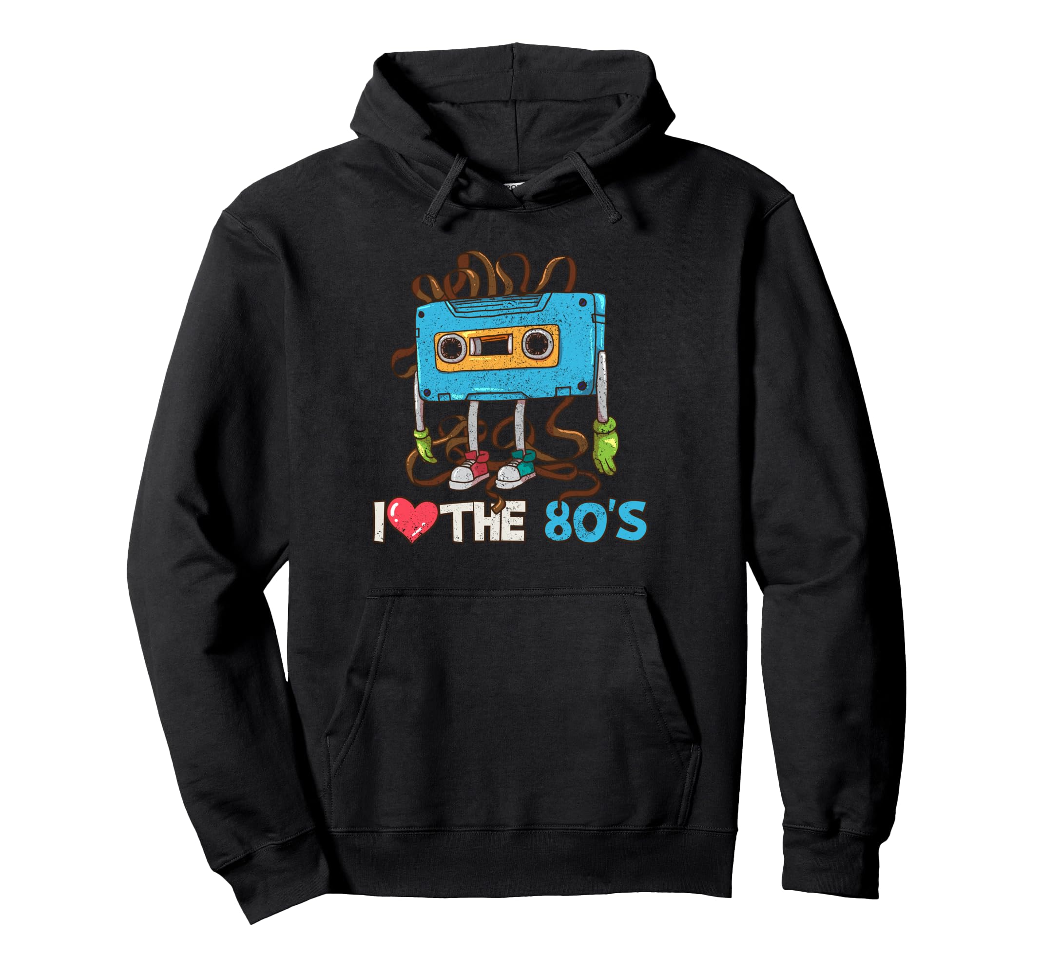 1980 80S Cassette Tape Eighties Hoodie - Custom Art Print Unisex - T-Shirt, Sweatshirt, Hoodie