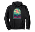Grand Teton National Park Sunset Hoodie - Minimalist Print for Adults - T-Shirt, Sweatshirt, Hoodie