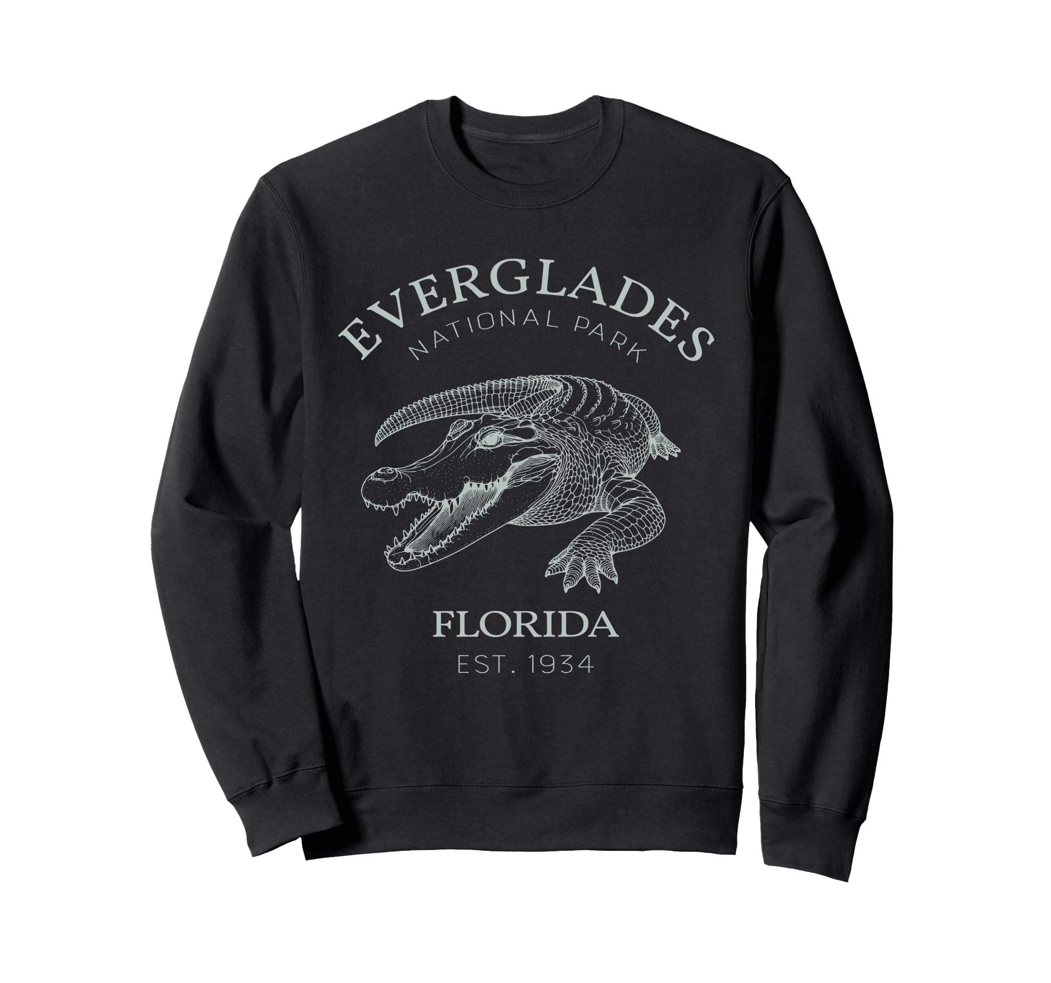 Everglades National Park Alligators Sweatshirt - Novelty Apparel Men Women - T-Shirt, Sweatshirt, Hoodie