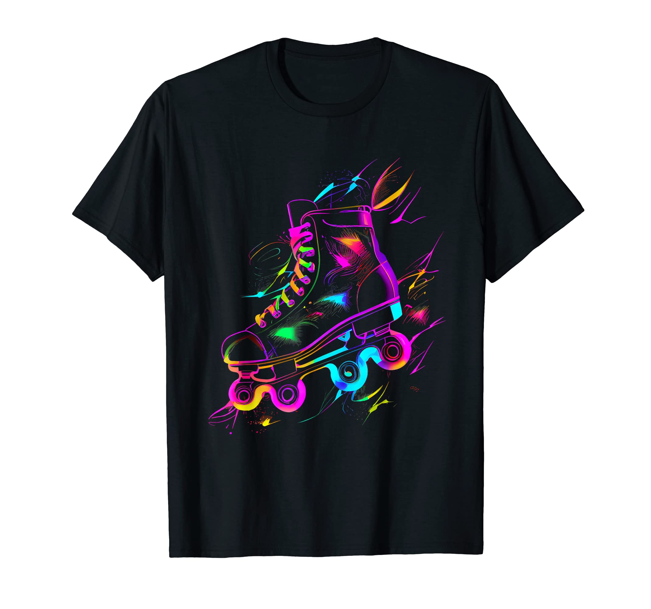 Roller Skates 80S 90S Outfit 80S T-Shirt - Fun Novelty Design Men Women - T-Shirt, Sweatshirt, Hoodie