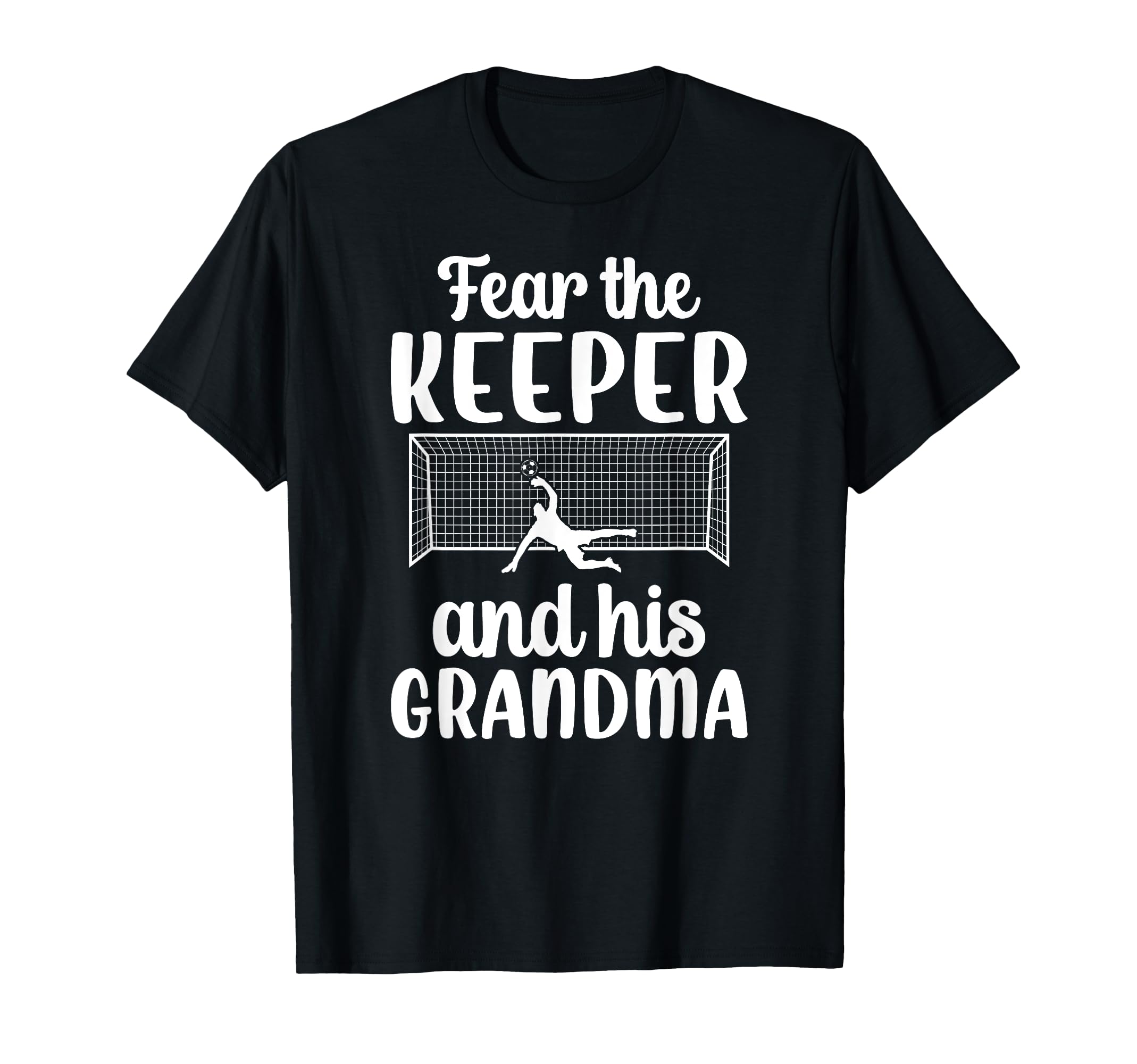 Funny Soccer Keeper Grandma Soccer T-Shirt - Aesthetic Graphic Unisex - T-Shirt, Sweatshirt, Hoodie