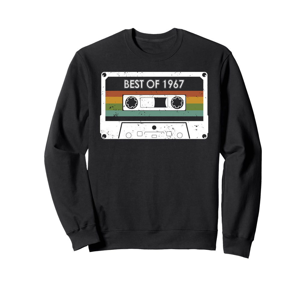 Best 1967 57Th Birthday Cassette Tape Sweatshirt - Graphic Print Unisex - T-Shirt, Sweatshirt, Hoodie