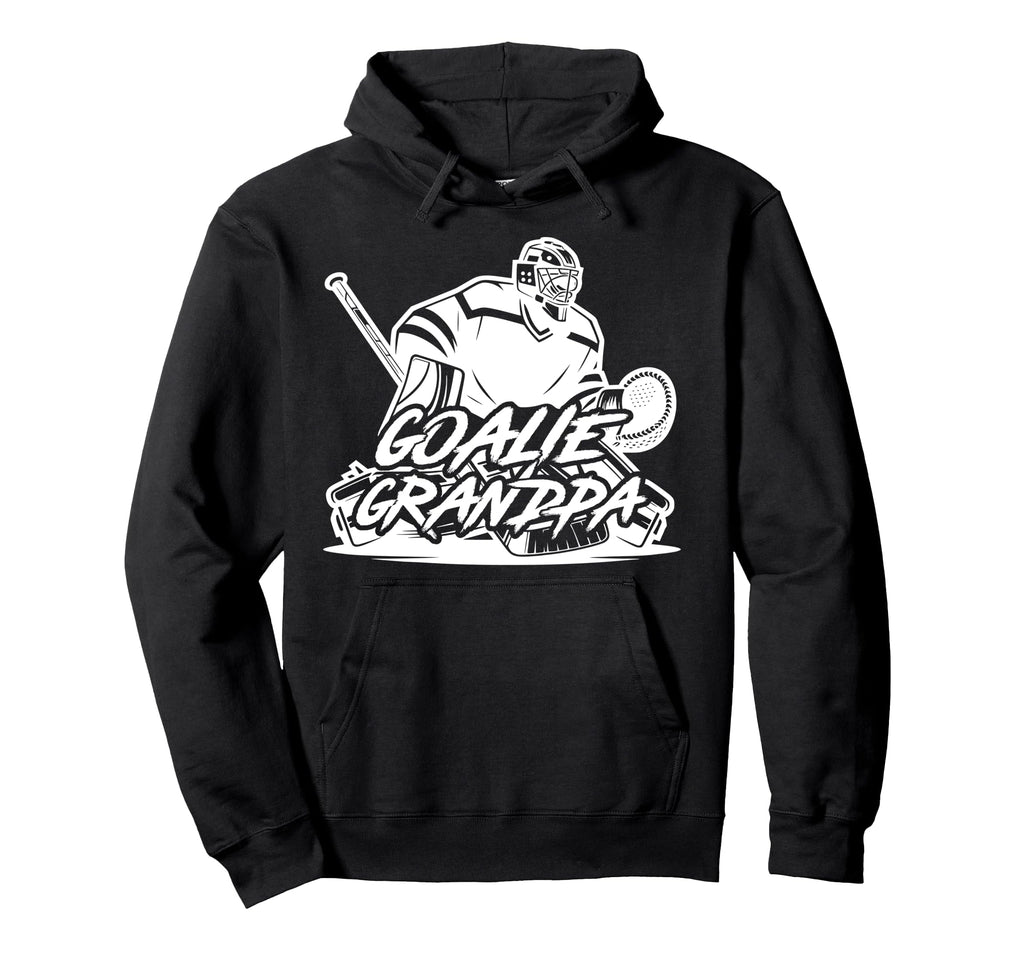 Ice Hockey Goalie Grandpa Hockey Hoodie - Streetwear Style Men Women - T-Shirt, Sweatshirt, Hoodie