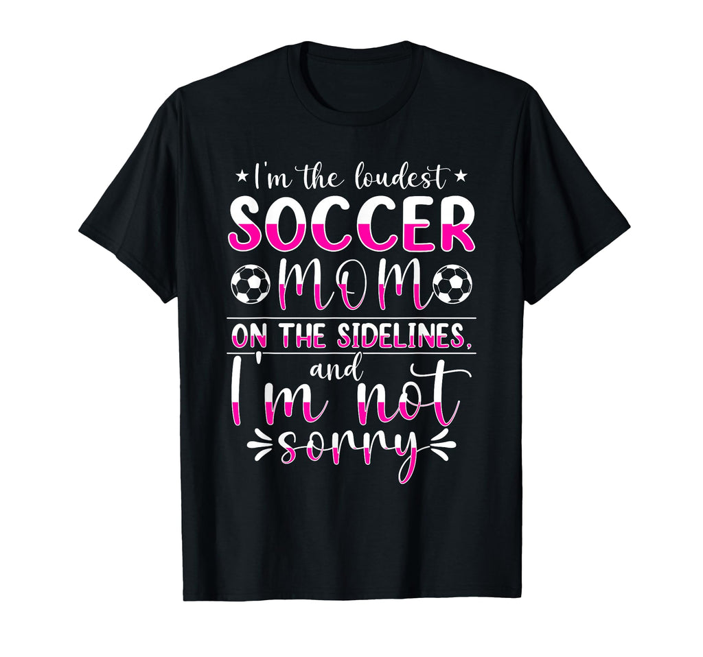 Soccer Mom Gifts Soccer Fan Mommy T-Shirt - Trendy Graphic for Adults - T-Shirt, Sweatshirt, Hoodie