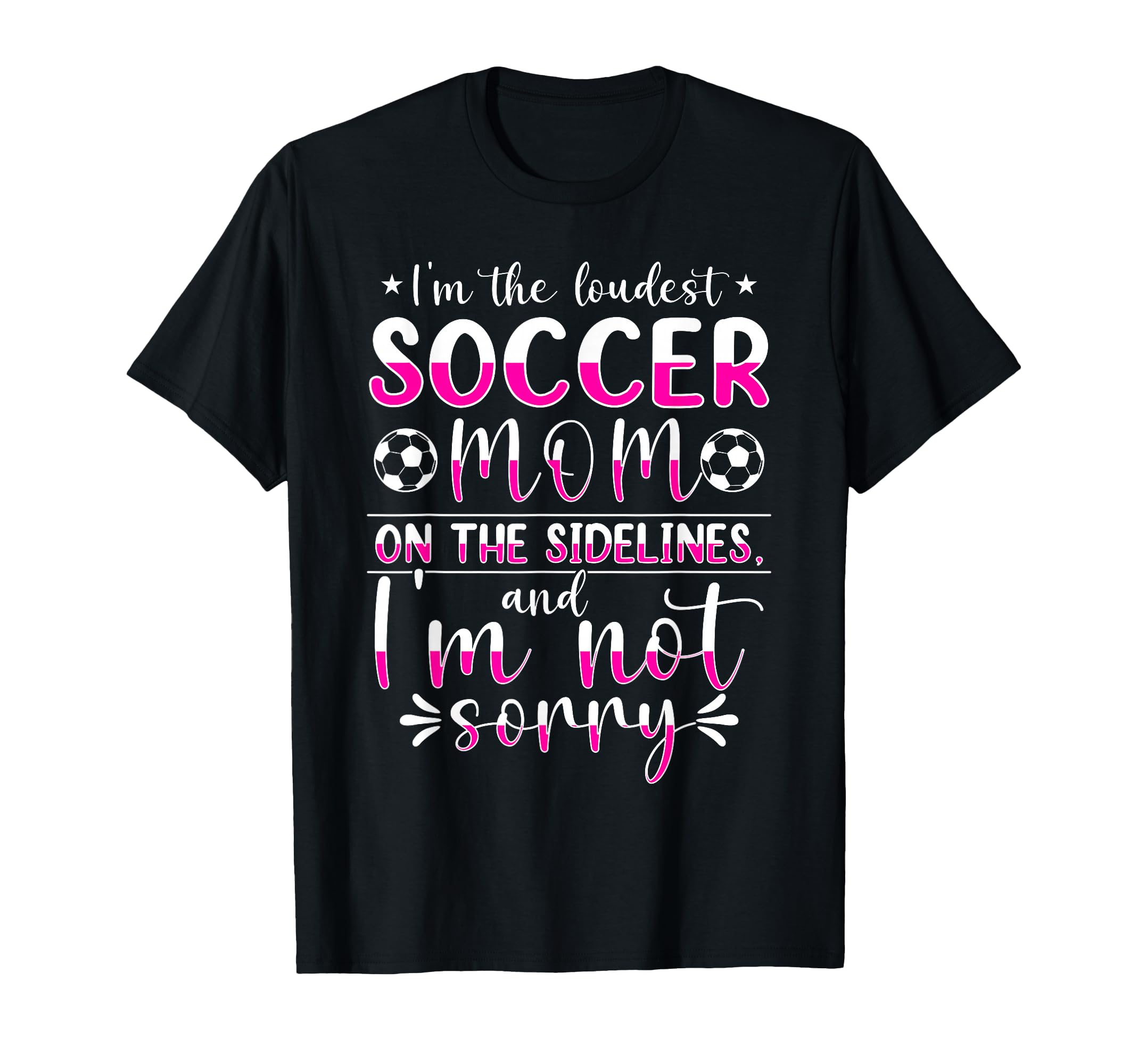 Soccer Mom Gifts Soccer Fan Mommy T-Shirt - Trendy Graphic for Adults - T-Shirt, Sweatshirt, Hoodie