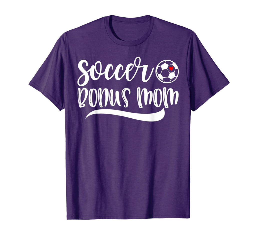Funny Soccer Bonus Mom Soccer Lover T-Shirt - Unique Graphic Men Women - T-Shirt, Sweatshirt, Hoodie