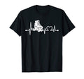 Roller Derby Shoes Heartbeat Funny T-Shirt - Streetwear Style for Adults - T-Shirt, Sweatshirt, Hoodie