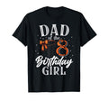 Dad Eight 8 Birthday Basketball Bday T-Shirt - Trendy Graphic for Adults - T-Shirt, Sweatshirt, Hoodie