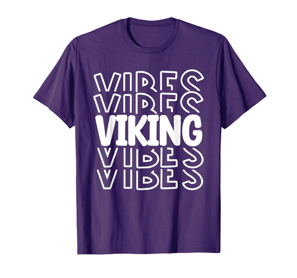 Viking Vibes Sports Junior High School T-Shirt - Trendy Graphic Men Women - T-Shirt, Sweatshirt, Hoodie