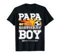 Papa Birthday Soccer Sport Matching T-Shirt - Trendy Graphic Men Women - T-Shirt, Sweatshirt, Hoodie