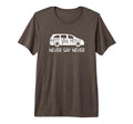 Never Say Never Sayings Minivan T-Shirt - Streetwear Style for Adults - T-Shirt, Sweatshirt, Hoodie