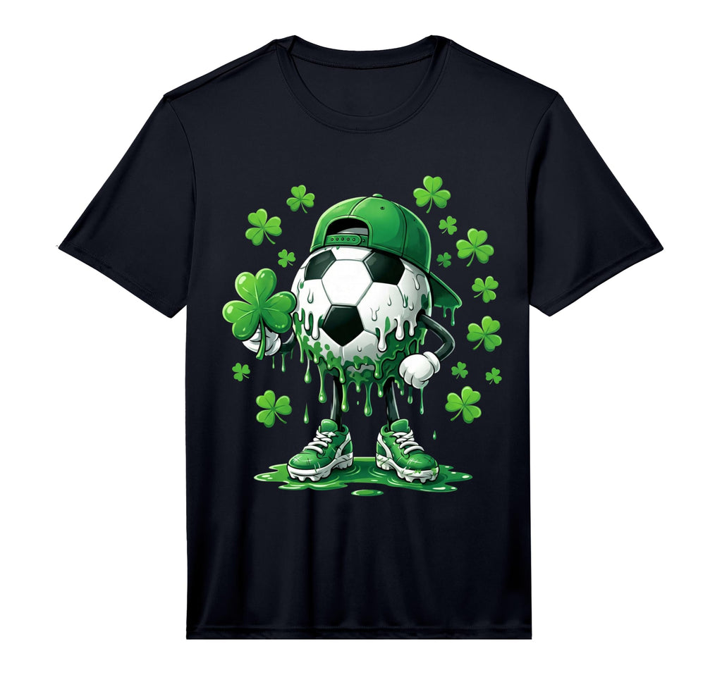 Saint Patrick Soccer Ball Guy T-Shirt - Aesthetic Graphic for Adults - T-Shirt, Sweatshirt, Hoodie