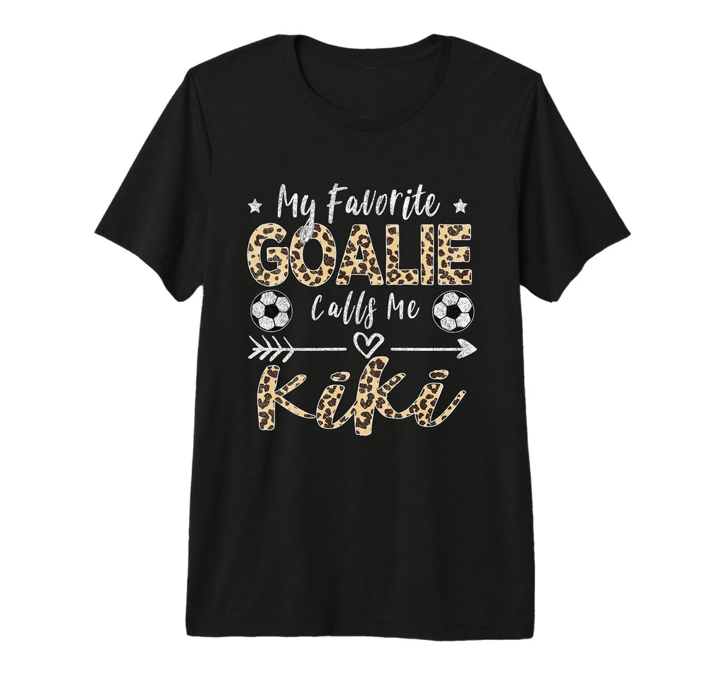 My Favorite Goalie Calls Me Kiki T-Shirt - Minimalist Print for Adults - T-Shirt, Sweatshirt, Hoodie
