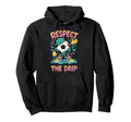 Respect Drip Soccer Vibe Colorful Street Hoodie - Graphic Print Men Women - T-Shirt, Sweatshirt, Hoodie